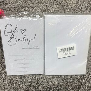 Oh Baby! Baby Shower Invitations
